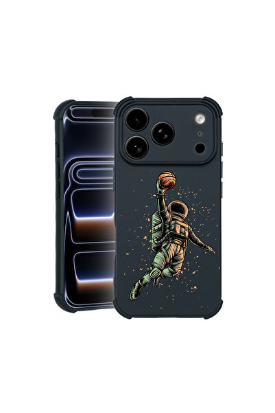 bestcase Carcasă Pro Shock pentru Apple iPhone 17 Pro, cu design Astronaut Ba...