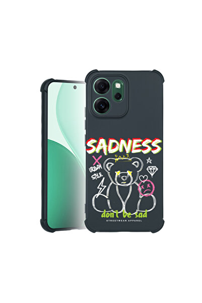 bestcase Θήκη Pro Shock για Oppo Reno 14F / FS, με σχέδιο Teddy Bear Sadness,...