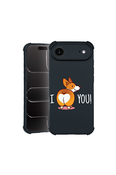 bestcase Pro Shock калъф за Apple iPhone 17 Air, с дизайн „Сладко кученце“ и ...