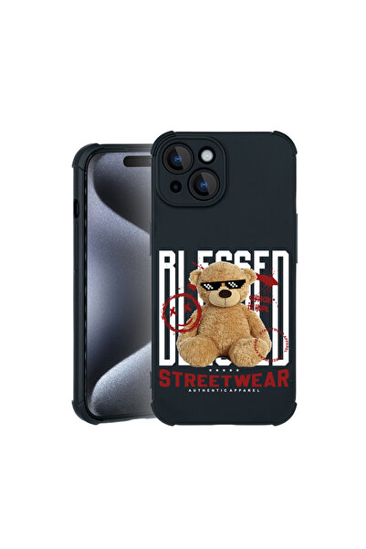 bestcase Θήκη Pro Shock για Apple iPhone 15, με σχέδιο αρκουδάκι Blessed, 310...