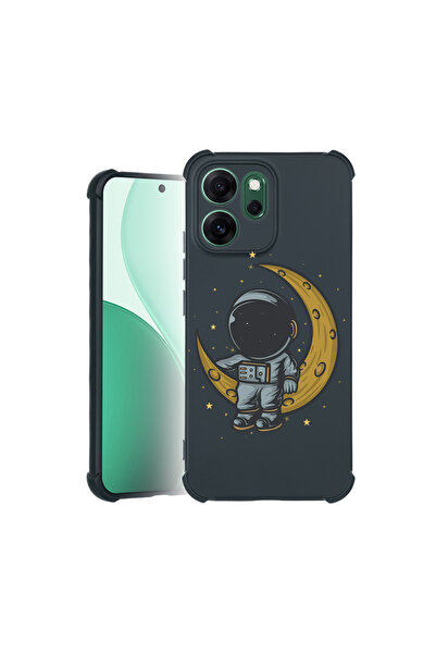 bestcase Carcasă Pro Shock pentru Oppo Reno 14F / FS, cu design Astronaut pe Lună, 3100041 ASB 997