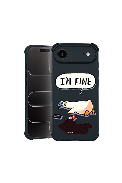 bestcase Θήκη Pro Shock για Apple iPhone 17 Air, με σχέδιο Duck Life - I'm Fi...