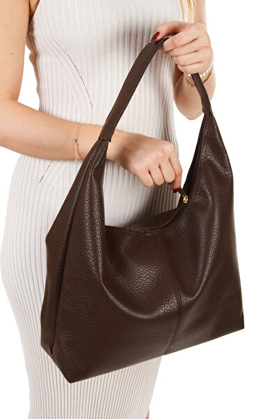 Adelina Bags Women's 2-Piece Bag Pack Casual Soft Textured Large Size Arm Shoulder and Tote Bag