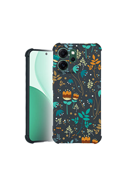 bestcase Carcasă Pro Shock pentru Oppo Reno 14F / FS, cu design Flori de prim...