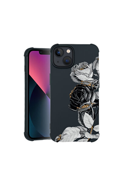 bestcase Carcasă Pro Shock pentru Apple iPhone 12 / 12 Pro, cu design Black R...