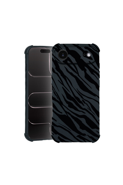 bestcase Pro Shock Case For Apple iPhone 17 Air, cu Design Zebra Pattern, 3100040 ASB 1059