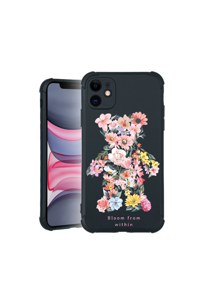 bestcase Carcasă Pro Shock pentru Apple iPhone 11, cu design Teddy Bear Bloom...
