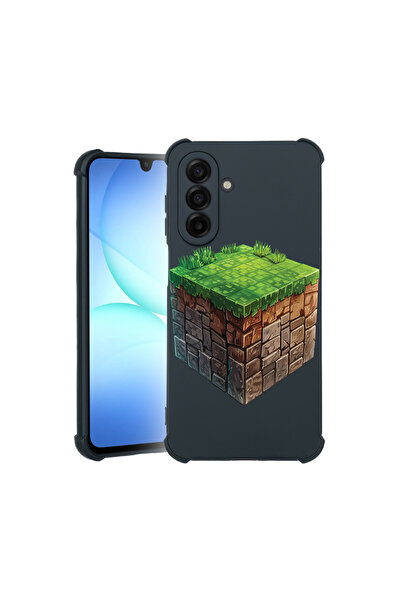 bestcase Carcasă Pro Shock pentru Samsung Galaxy A36 5G, cu design Minecraft World, 3100023 ASB 1680
