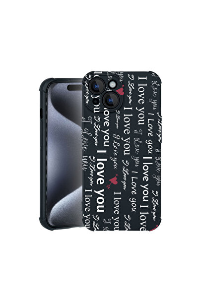 bestcase Θήκη Pro Shock για Apple iPhone 15, με σχέδιο I Love You, 3100031 AS...