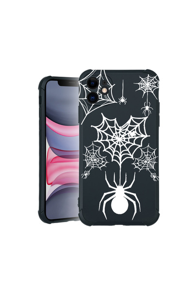bestcase Carcasă Pro Shock pentru Apple iPhone 11, cu design Spider Web, 3100024 ASB 1036