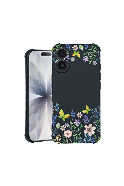 bestcase Carcasă Pro Shock pentru Apple iPhone 17, cu design fluturi flori, 3...