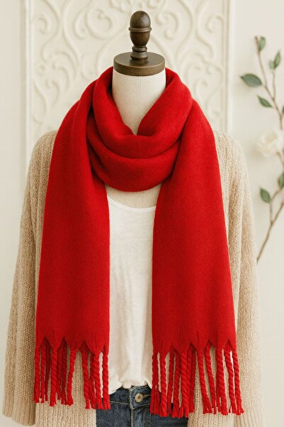 Moda badem YUMUŞAK DOKULU KADIN ATKI