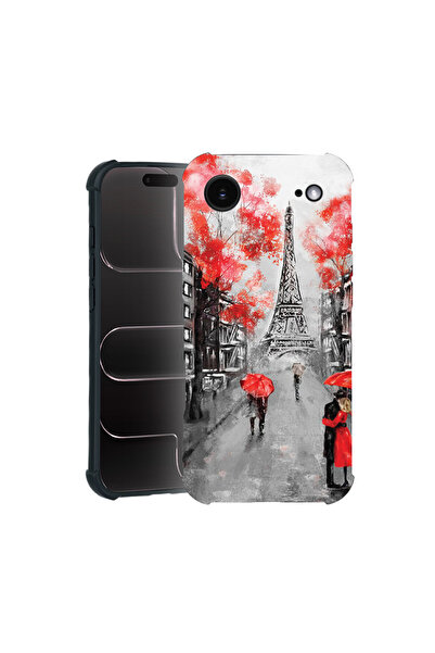 bestcase Carcasă Pro Shock pentru Apple iPhone 17 Air, cu design Turnul Eiffel din Paris, 3100040 ASB 1378