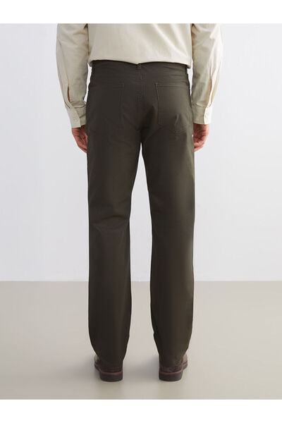 LC Waikiki Khaki Standard Fit Men's Trousers
