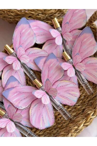 melora 10 Adet Kelebek Sprey Kolonya Hediyelik