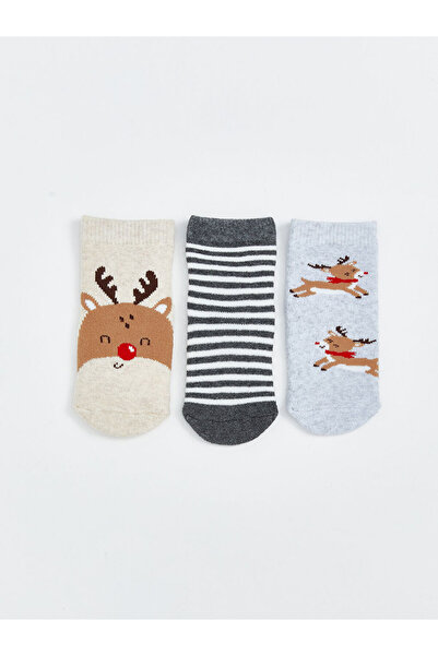 LC Waikiki Quality Pieces from Çelebi Store: New Year's Themed Baby Boy Socks...