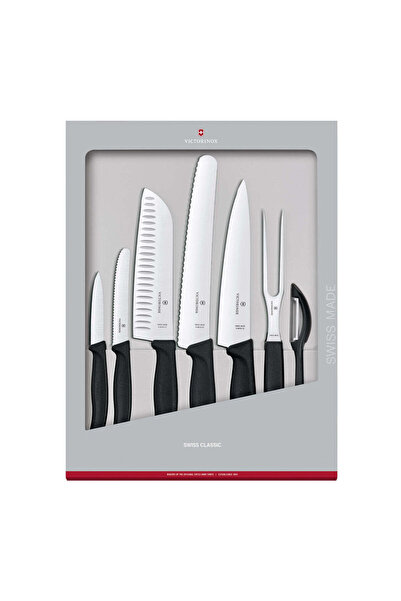 Victorinox Set 7 Ustensile Swiss Classic 6.7133.7G, Negru