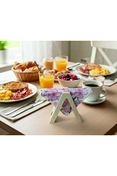 Tiydem Wooden Table Top Decorative Napkin Holder