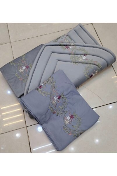 STAYILK DRESSES three-piece embroidered set