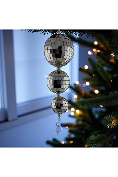 madamina Lampă cu bile de discoteca, bile de discoteca decorativă, ornament p...