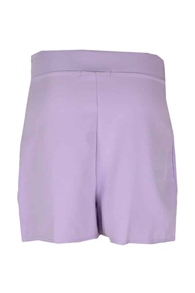 Lasula Alicia Light Purple Shorts - 34, Purple, 100% polyester