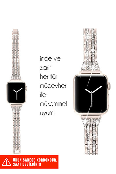 Nezih Case Stylish Jewelry Bracelet Compatible with Apple Watch Series 2/3/4/5/6/7/8/9/Se 38mm 40mm 41mm and Series 10/11 42mm