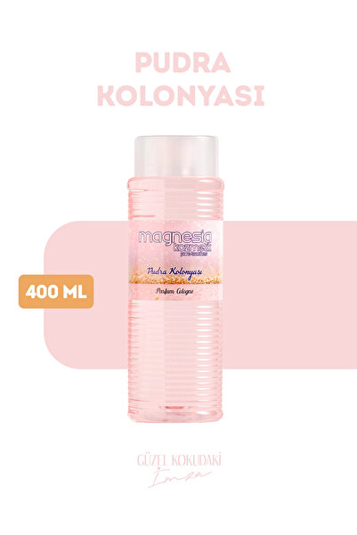 Magnesia Kozmetik Pure Touches Magnesia Pudra Kolonyası 400 ml. Pet şişe