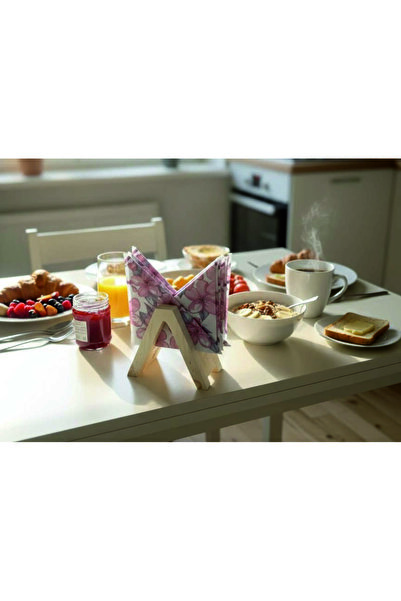 Tiydem Wooden Table Top Decorative Napkin Holder