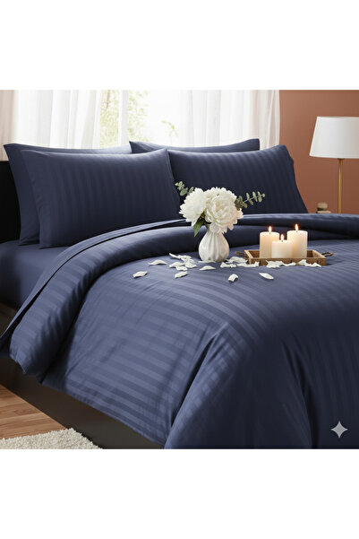 Saret Home طقم غطاء لحاف من الساتان غطاء لحاف مزدوج