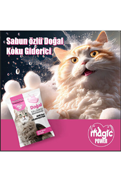 AquaHome Magic Power Doğal Koku Giderici - Marsilya Sabunu 25gr