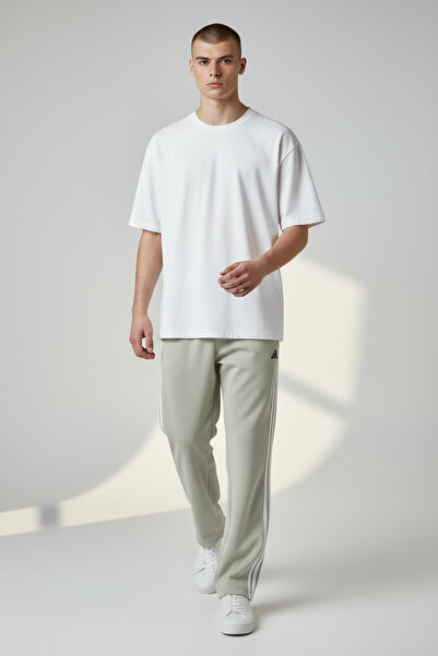 Butik Add Three Lines Quality Combed Cotton Regular Fit Sweatpants