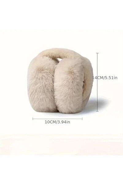 zyc Foldable Soft Plush Headphones