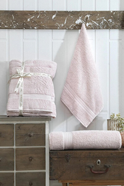 HRN Textile 2-Piece Cotton Luxury King Size Bath Towel Set