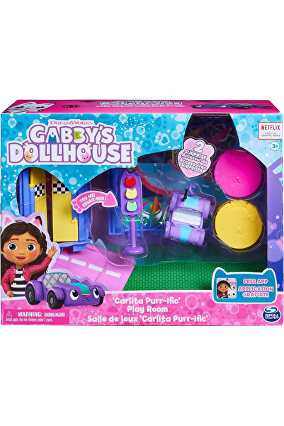 Gabby's Dollhouse Playroom Set