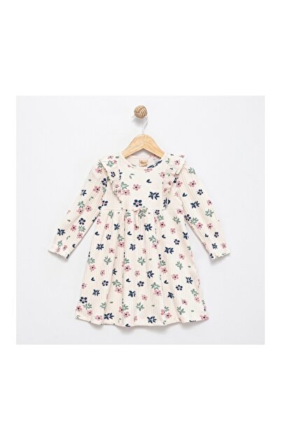 minella kids 2/5 Year Old Flower Print Dress Comfortable to Wear