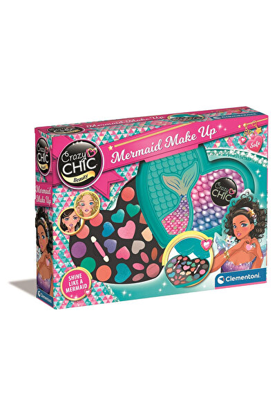 Crazy Chic Комплект грим "Прекрасна русалка" - Clementoni