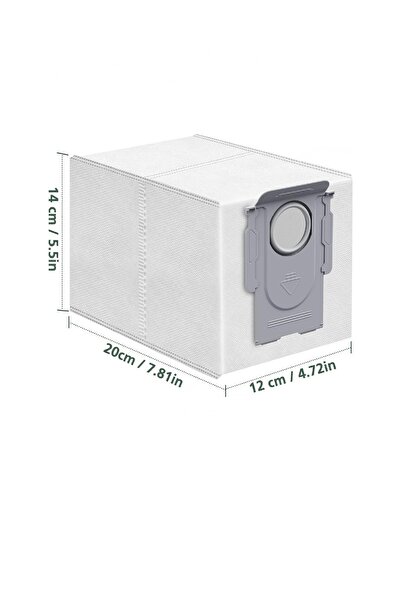 ROPALDE Set de piese de schimb pentru saci de praf compatibile cu aspiratorul robot Saros 10