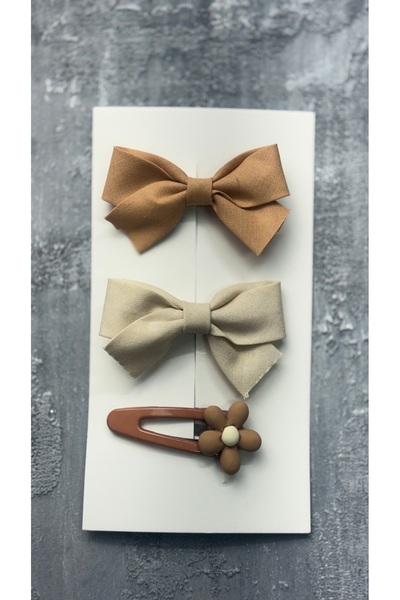 Toka Perisi Soft Tones 3-Piece Clip and Snap Buckle Set (3 cm Metal Clip Buckle)