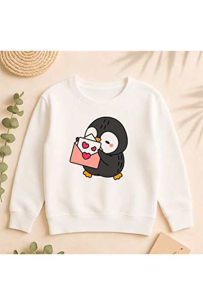 SVART WEAR Sweatshirt Casual Front Side Printed 100% Cotton Fancy Crew Neck Oversize