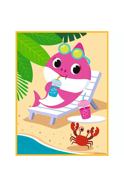 Trefl Παζλ Trefl Primo Baby Maxi, Baby Shark, 2x10 κομμάτια