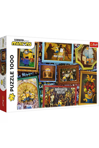 Trefl Пъзел Trefl - Миньони, 1000 части