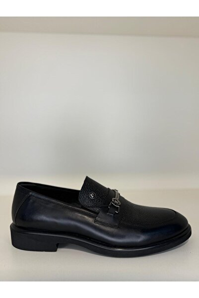Pierre Cardin 14204 Klasik Siyah/Kahverengi Erkek Ayakkabı