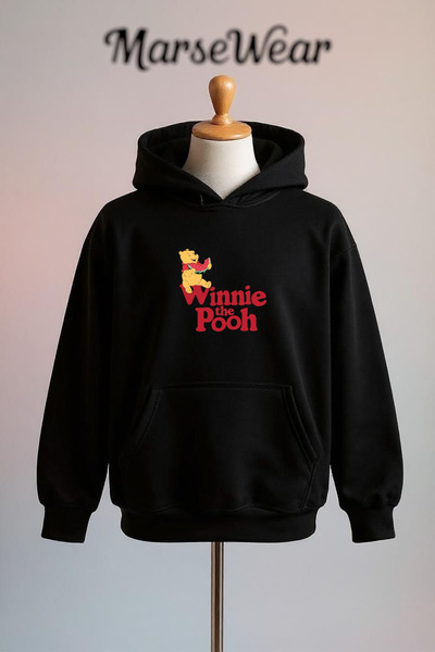 Vordevia Front and Back Printed Cotton 3 Thread O Oversized Sweatshirt
