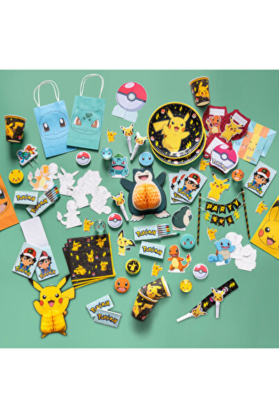 Pokemon Pokémon Thunder set de 4 mingi de cauciuc