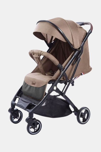 burbay The 3-in-1 stroller is lightweight, folds with one hand, and is suitable for airplanes.