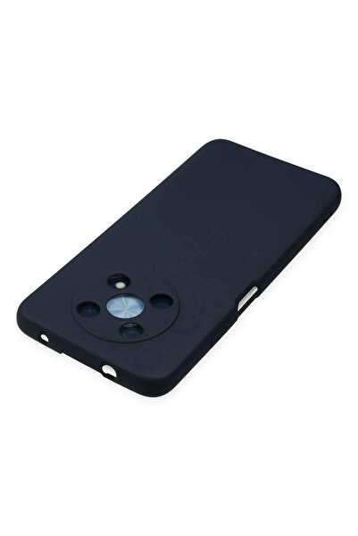 HarmonyAura Huawei Nova Y90 Case Nano Velvet Silicone Inside - Navy Blue