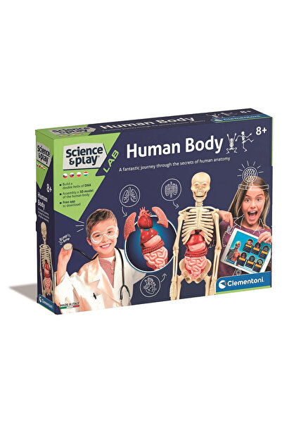 Colorate Colorful Scientific Set Human Body Clementoni