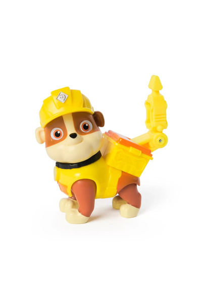 PAW PATROL Figurine - Rubble and Crew, Rubble, 5 cm