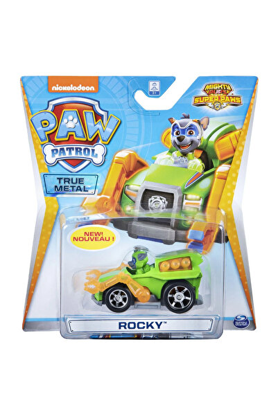 PAW PATROL Die-Cast Rocky with Recycling Vehicle