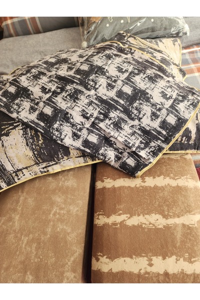 Sarev 100% Cotton Double Duvet Cover Set